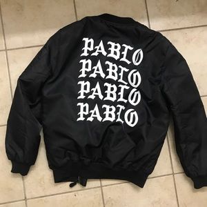 Yeezus tour bomber jacket